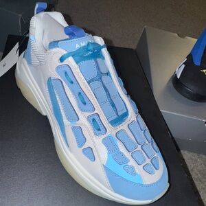 AMIRI Blue and White Men's Sneakers